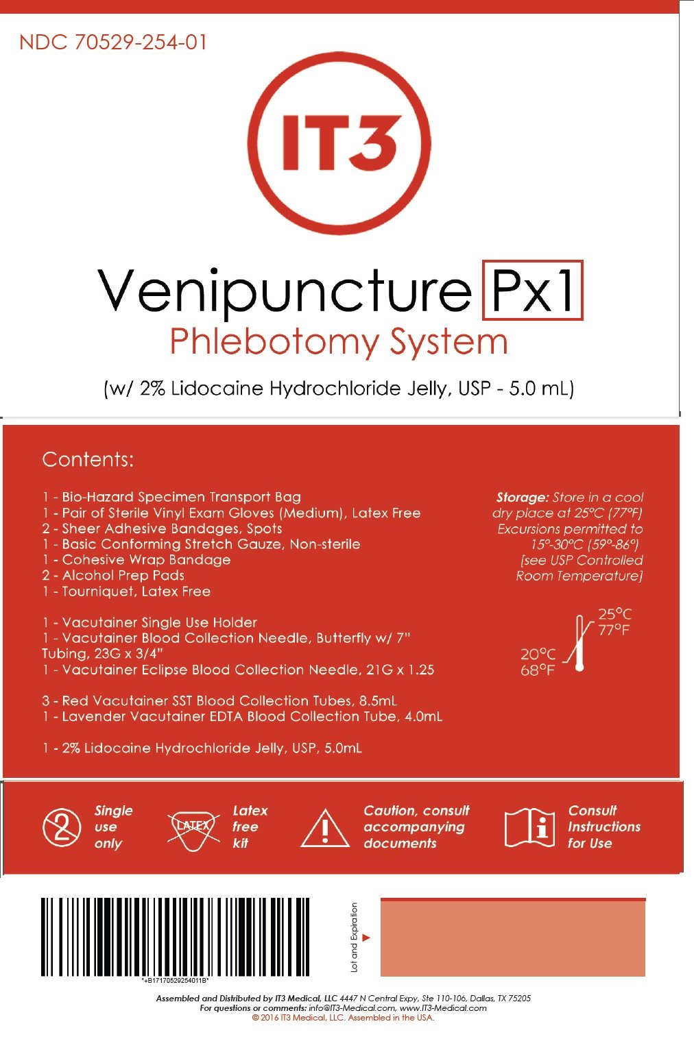 Venipuncture PX1: Package Insert / Prescribing Information